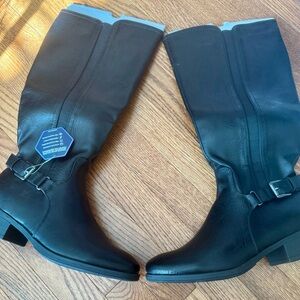 NWT Croft & Barrow Karaa Black Riding Boots